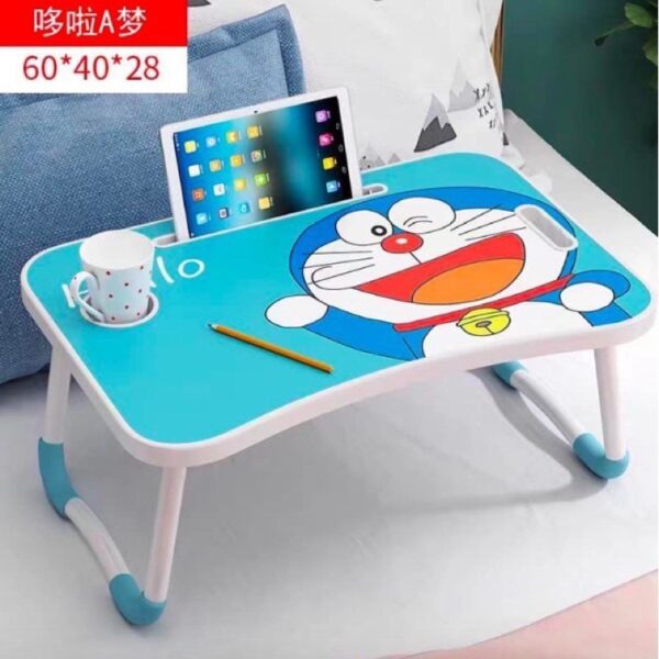 Doraemon table Foldable Lazy Bed Desk/Portable mainstays Laptop Wooden