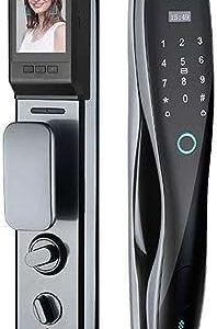 mart Door Lock With Surveillance Camera Security Protection Wireless Home Fingerprint Digital Lock Intelligent Door Lock, Password Door Lock, Fingerprint Door Lock, APP Controlled Door Lock